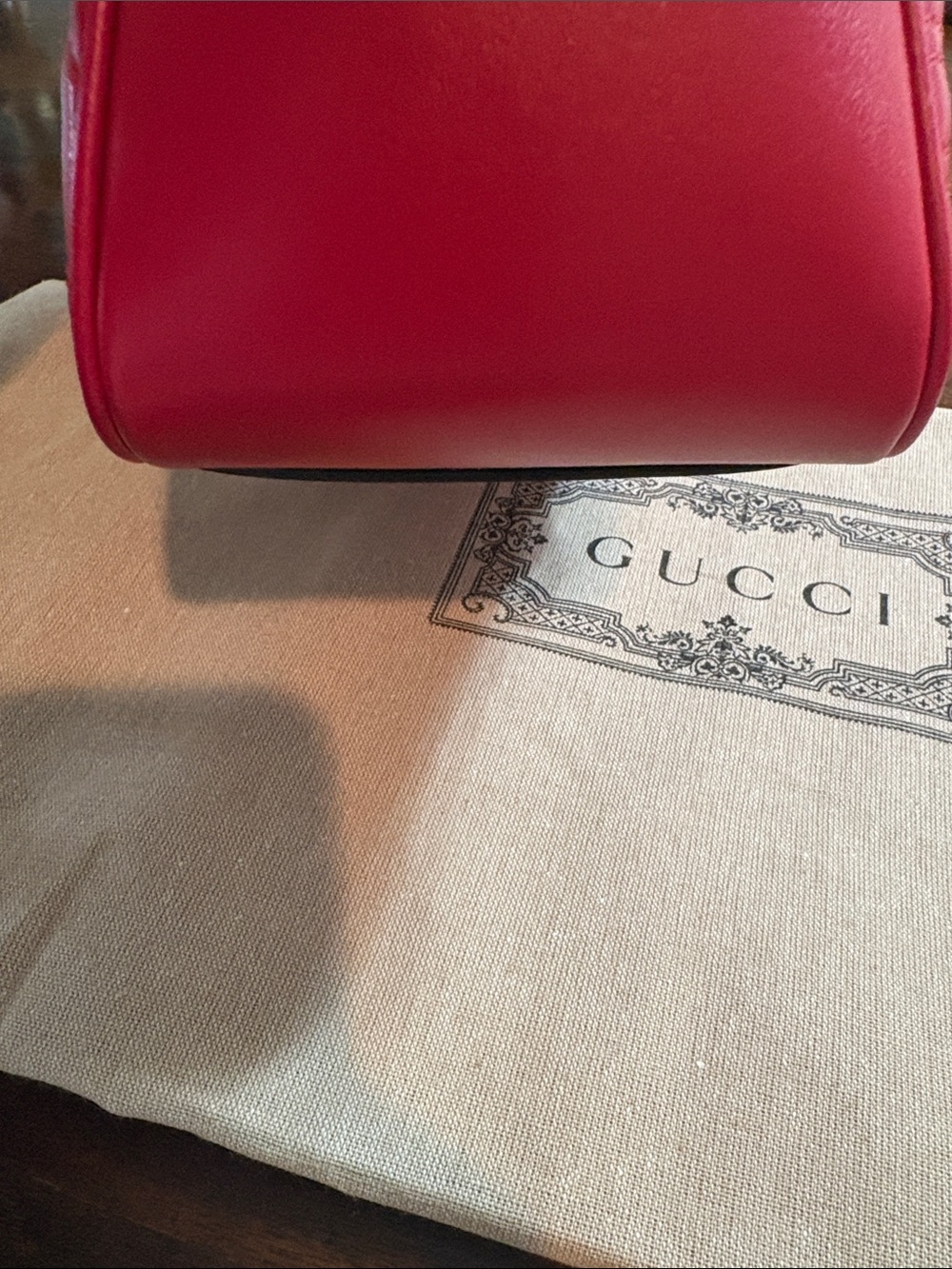 GUCCI GG Marmont Small Matelasśe Top Handle/Crossbody Bag - Picture 6 of 17
